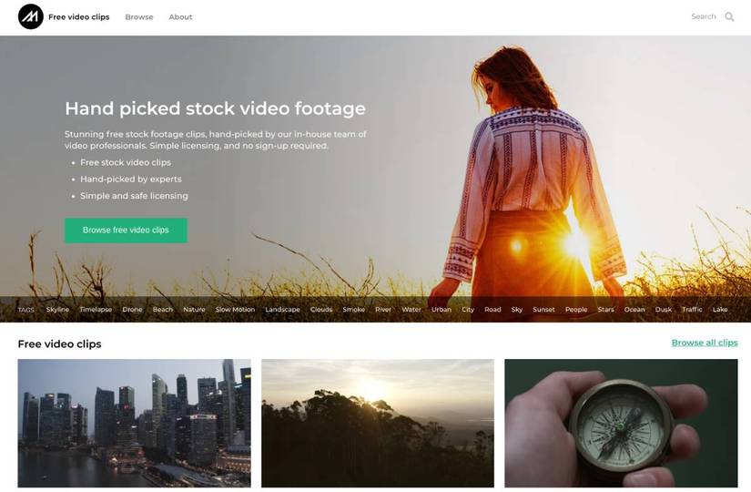 5 Stock Video Sites for Royalty-Free Footage and Specific Types of Videos