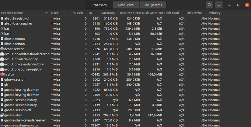 How to Manage Processes on Ubuntu Using System Monitor