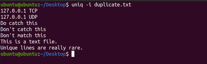 How to Find Duplicate Data in a Linux Text File With uniq