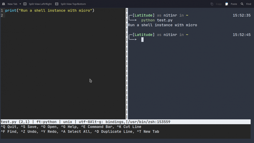 Micro Download Feeling Overwhelmed With Vim? Try Micro Text Editor Instead