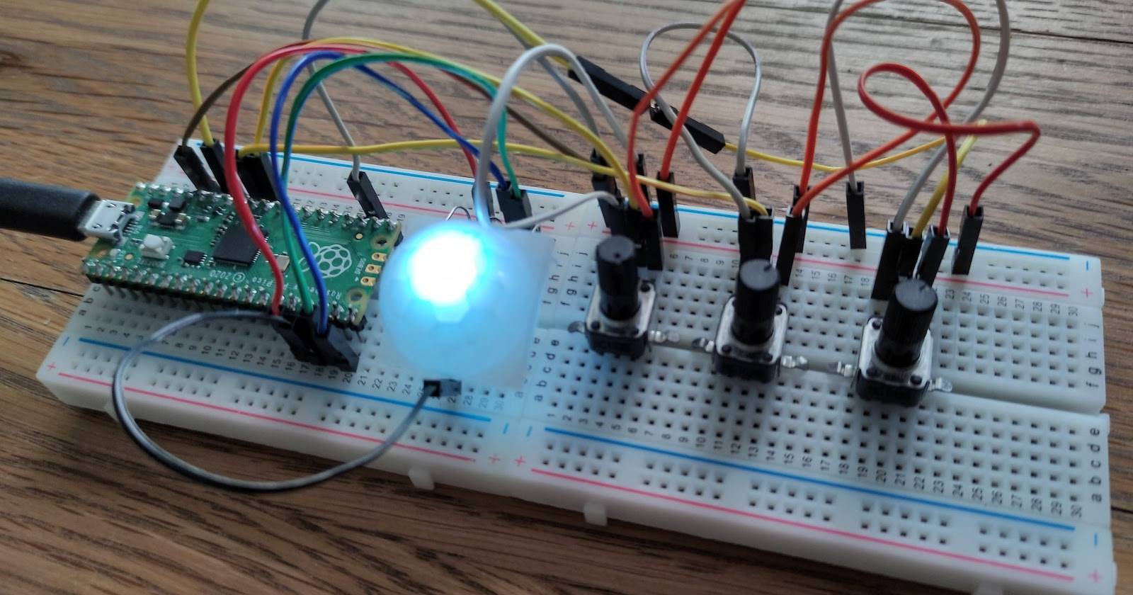 Create Mood Lighting with Block-Based Coding on Raspberry Pi Pico