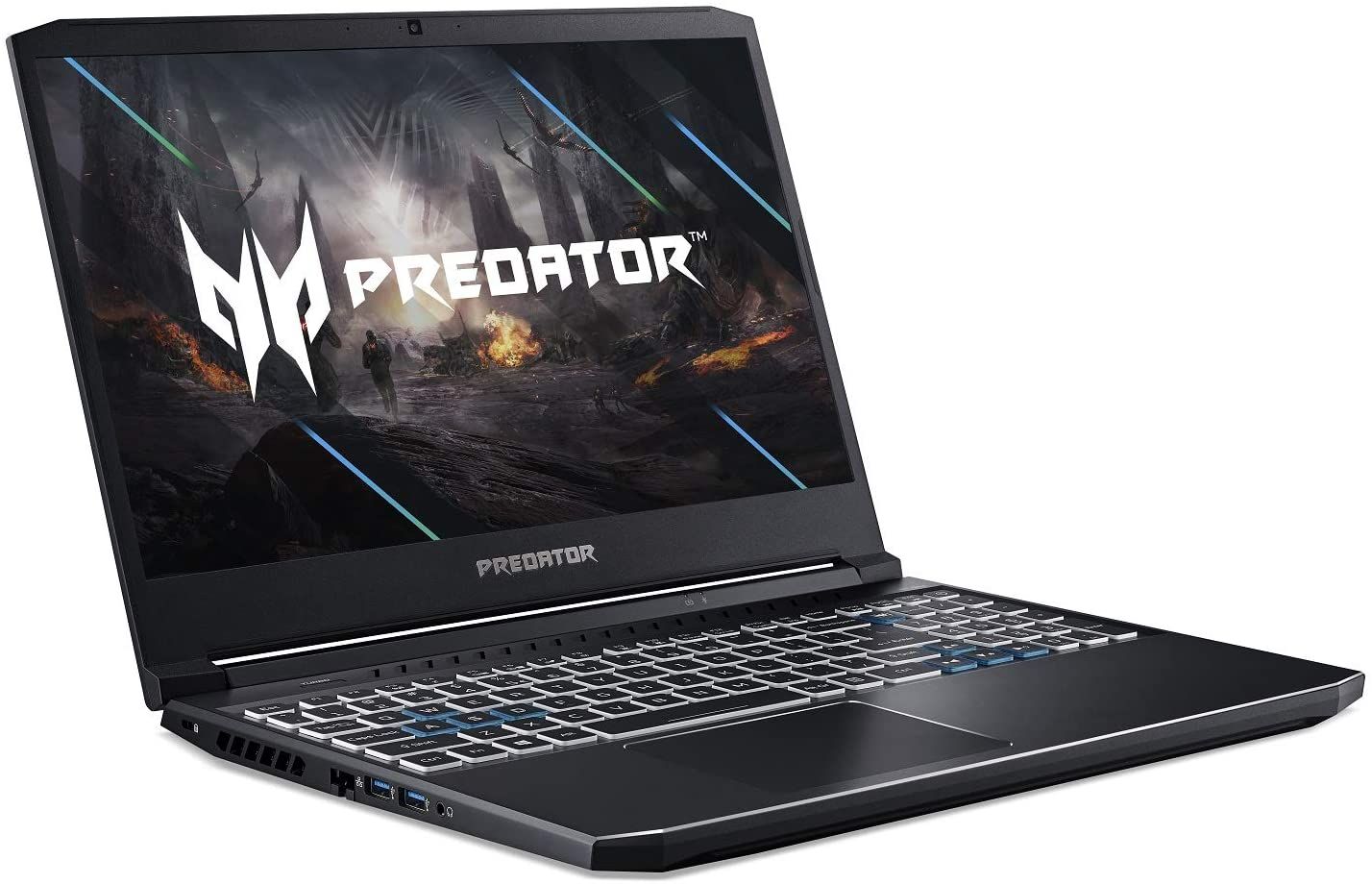 Acer Predator Helios 300 open lid