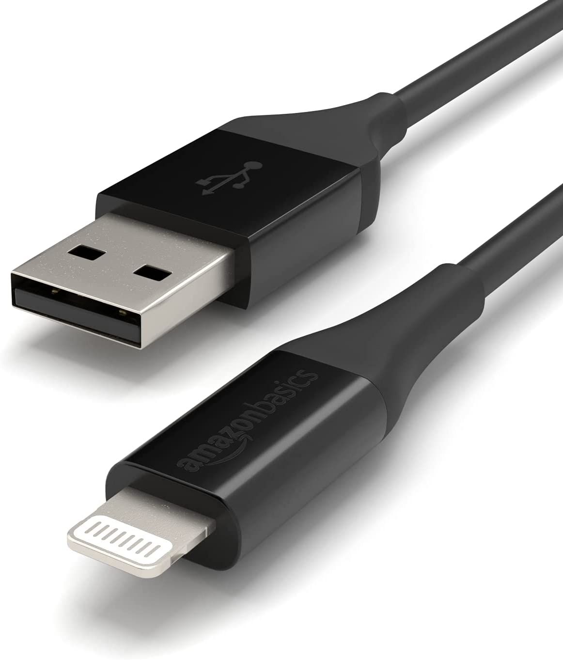 Amazon Basics ABS USB-A to Lightning Cable Connectors