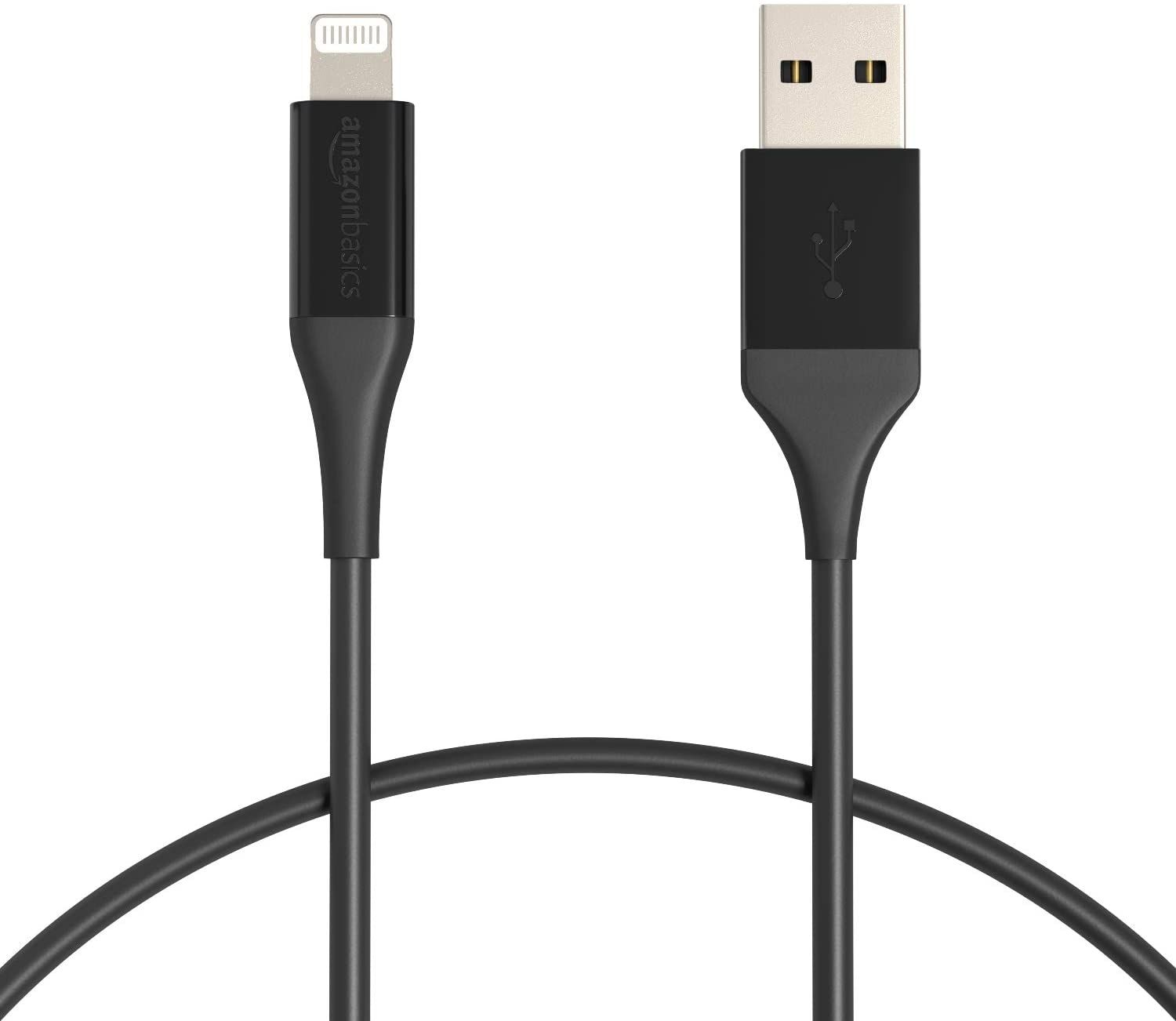 Amazon Basics ABS USB-A to Lightning Cable