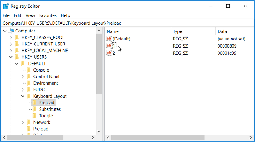 Initialkeyboardindicators Registry Setting 5 Ways to Fix a Keyboard That Types the Wrong Characters in Windows 10