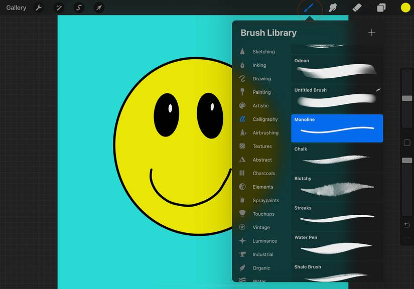 11 Tips and Tricks to Start Using the Brush Library in Procreate