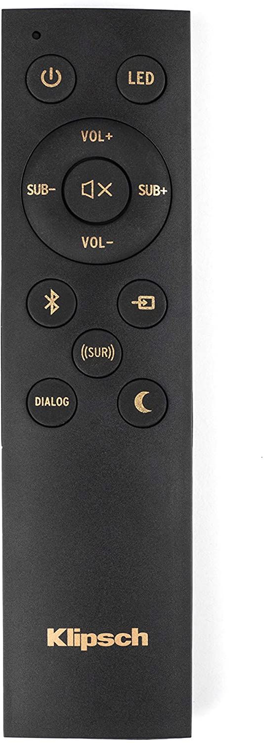Klipsch Cinema 400 remote control