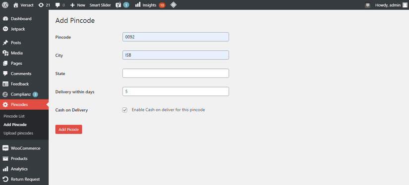 How to Add a Pincode Checker to Your WordPress Website