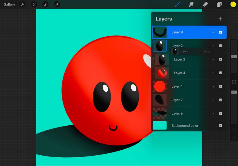 New to Procreate? Here Are 13 Tips to Start Using Layers