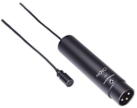 Movo LV4-O Omnidirectional XLR Lavalier Microphone