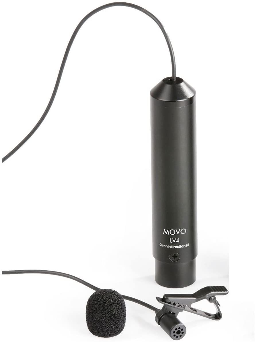 Movo LV4-O XLR Lavalier Microphone