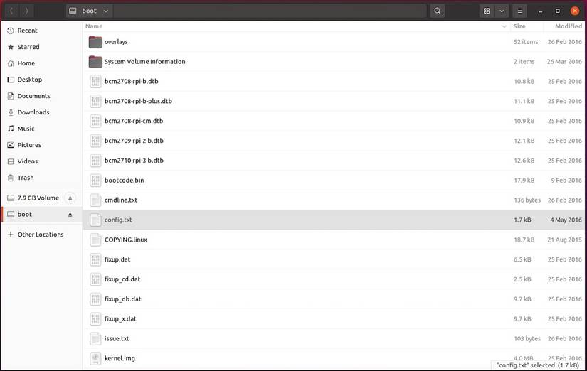 Old Raspberry Pi Config Txt File 3 Ways to Edit the boot/config.txt File on Raspberry Pi