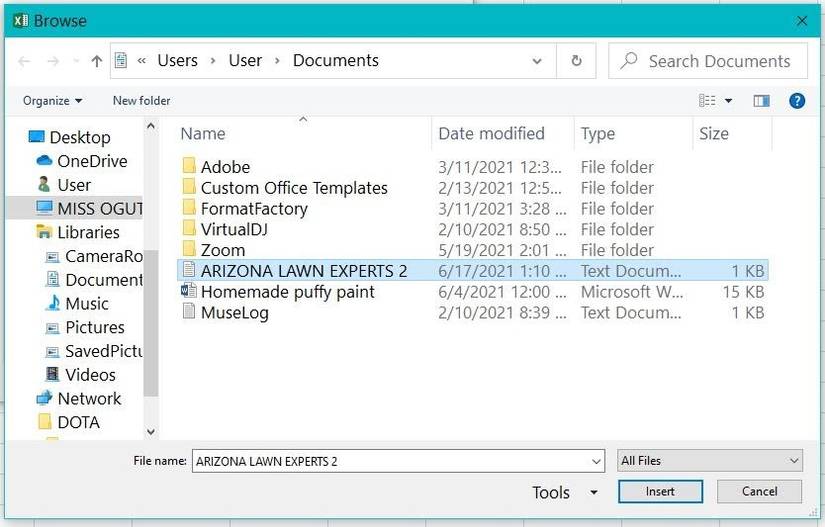 How to Import Data From Microsoft Word Forms to an Excel Spreadsheet