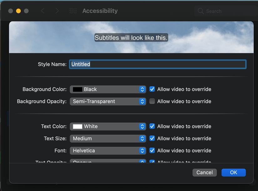 How to Use Subtitles, Captions, and Audio Descriptions in the Apple TV App