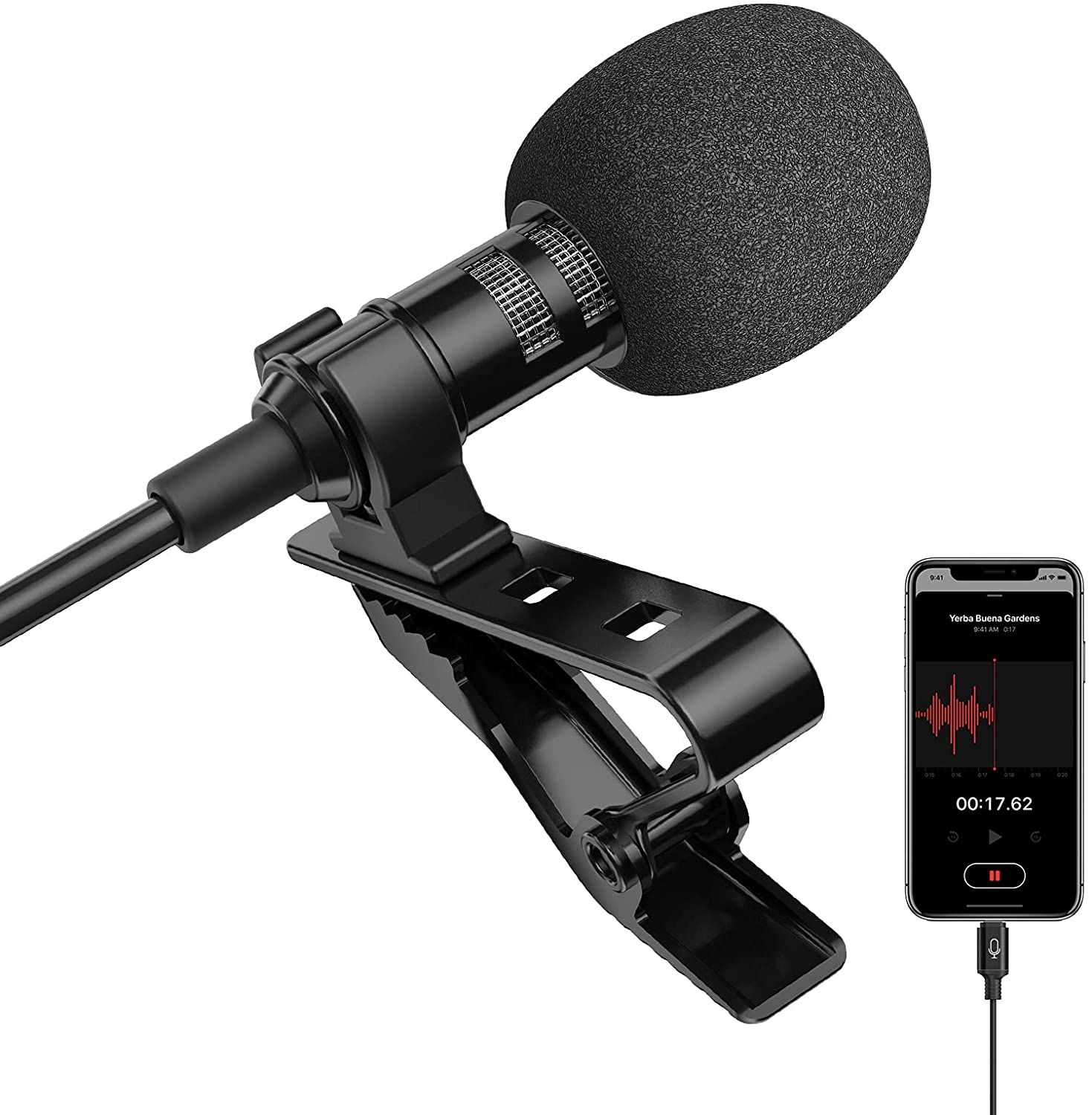 TTStar Lavalier Microphone Professional for iPhone