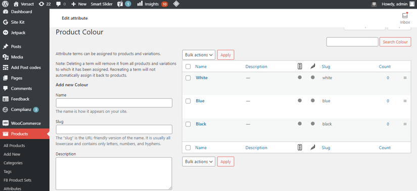 How to Add Product Variations and Attributes to Your WordPress Website