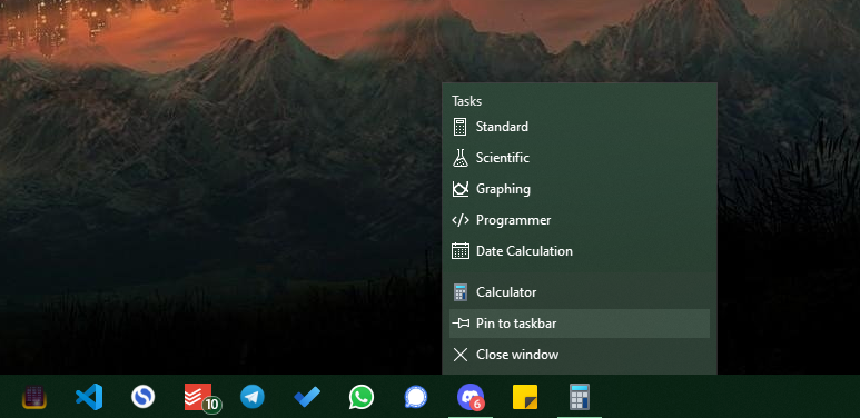 How to Change Taskbar Icons for Programs in Windows 10