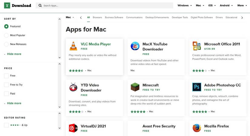 The 7 Safest Free Mac Software Download Sites