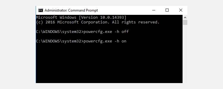command prompt powercfg command