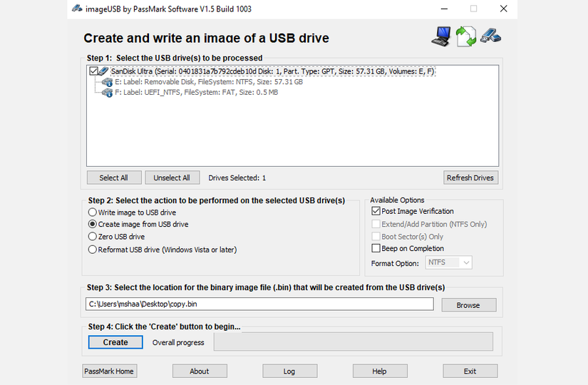 Usb Inage How to Create an Image of Your USB Drive