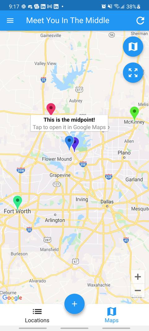 The 4 Best Android Apps to Find Halfway Points and Meet in the Middle