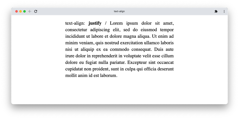 Line Things Up With the CSS Text Align Property