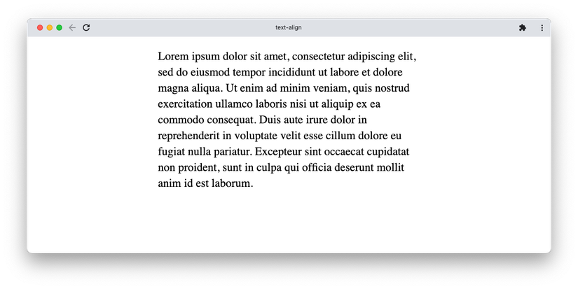 Html/text Inclined Line Things Up With the CSS Text Align Property