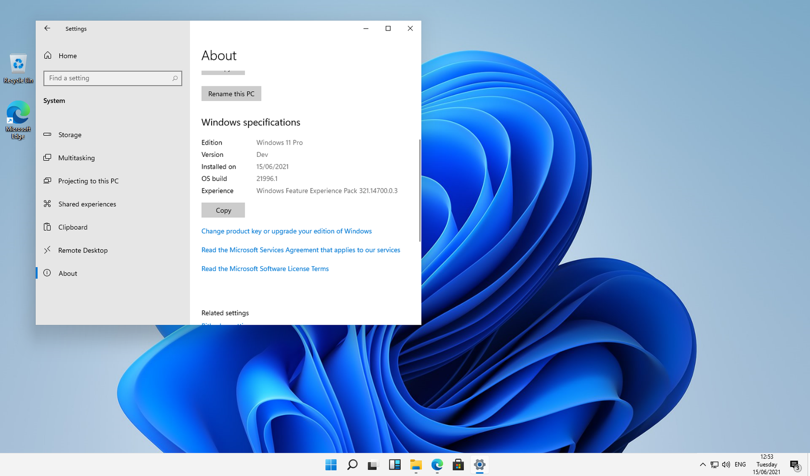 windows 11 version specification