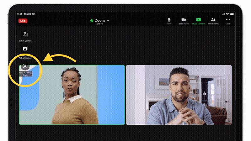 How to Use Center Stage to Keep the Camera on You in Zoom Calls