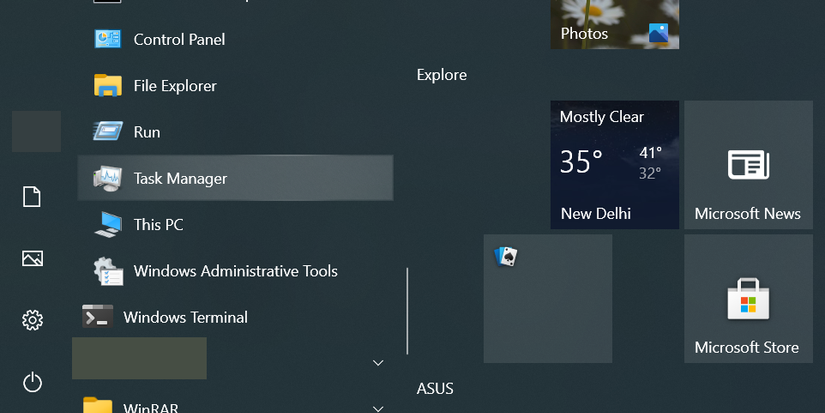 Start Task Manager Program 12 Ways to Open the Task Manager in Windows 10