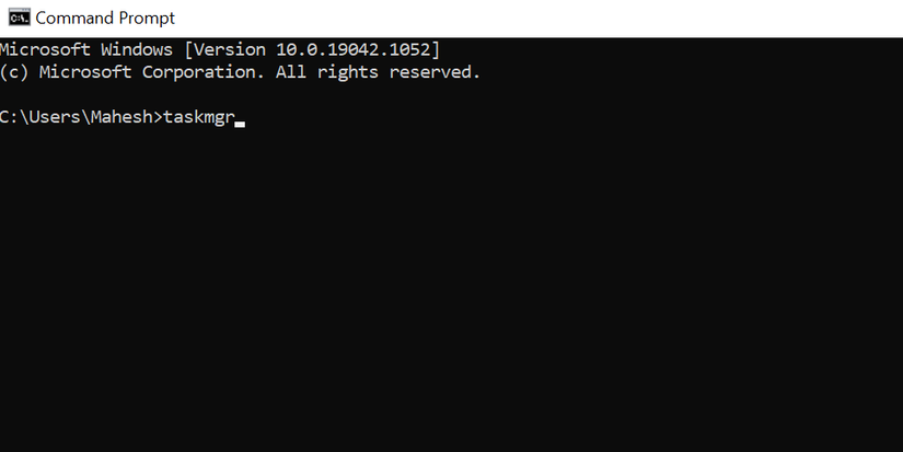 Task Manager Bind Command 12 Ways to Open the Task Manager in Windows 10