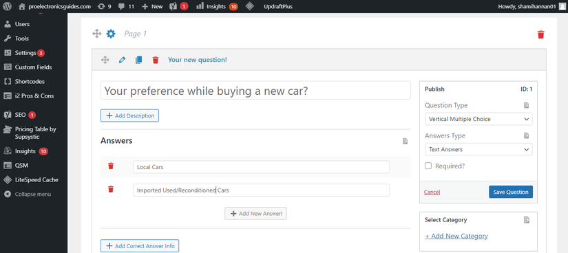 How to Create a Quiz or Survey Form in WordPress