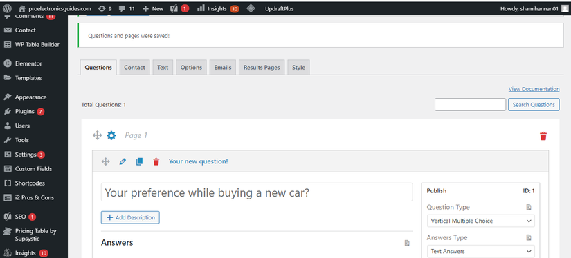 How to Create a Quiz or Survey Form in WordPress
