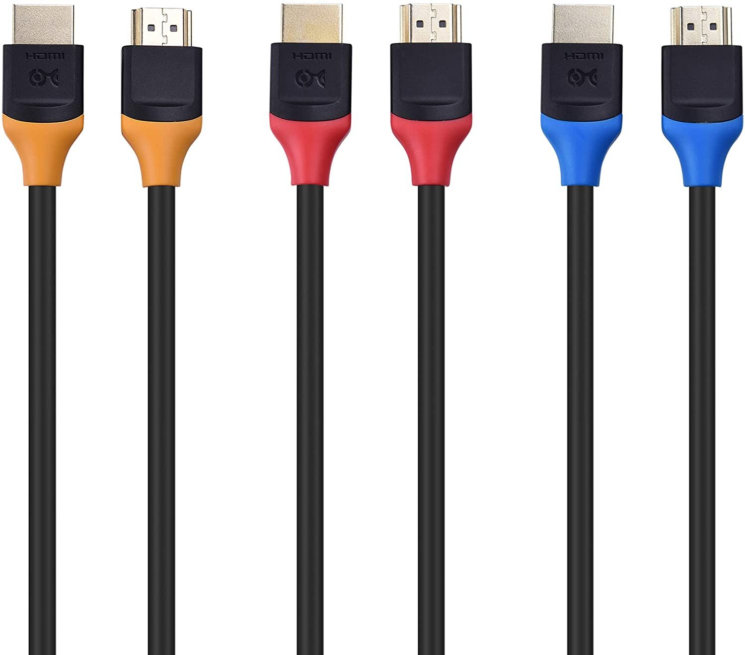 Cable Matters 3-Pack کابل HDMI 2.0