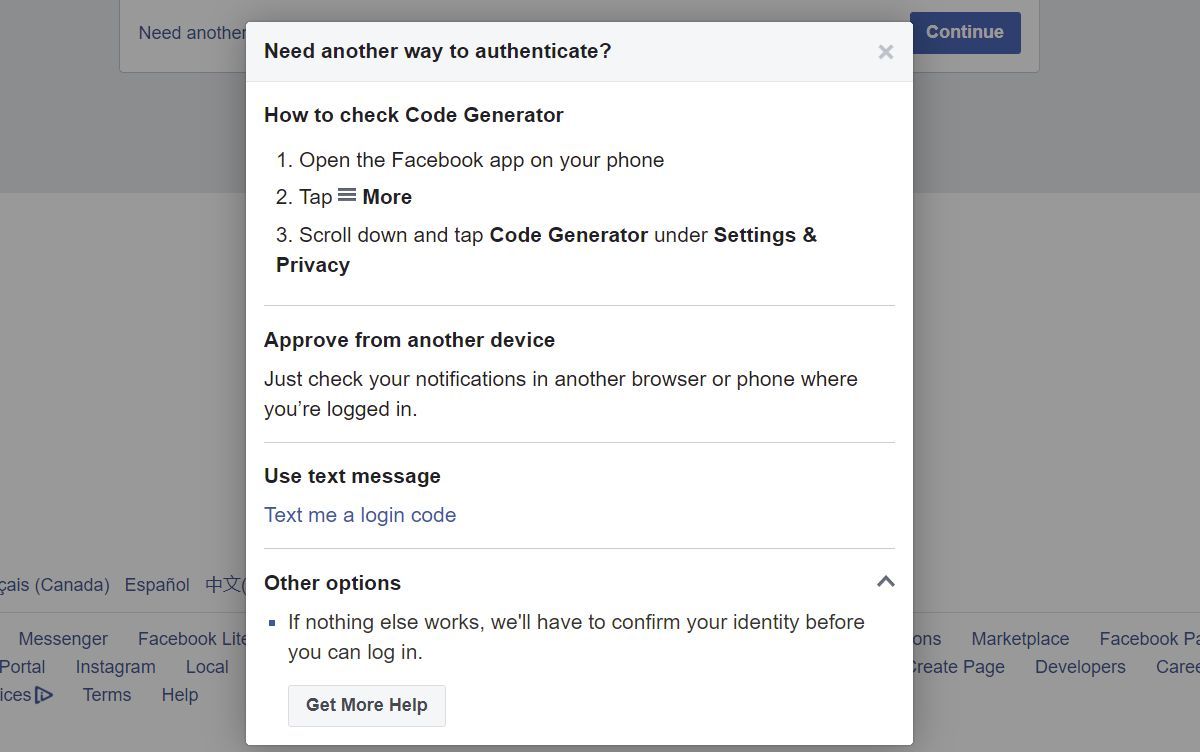 How to Log Into Facebook If You Lost Access to Code Generator - World.