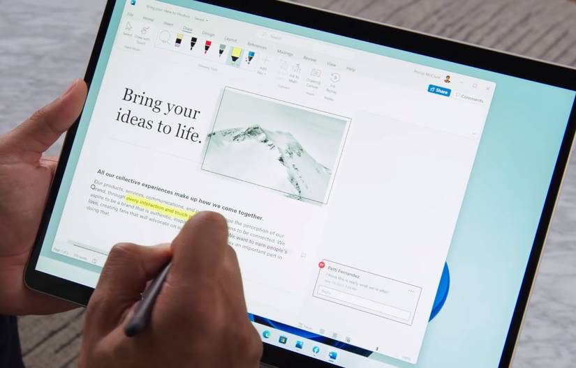 What Will It Be Like Working on a Windows 11 Tablet?