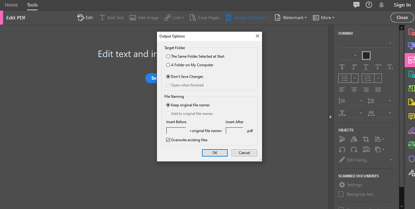 How to Remove Headers and Footers From PDF Tables