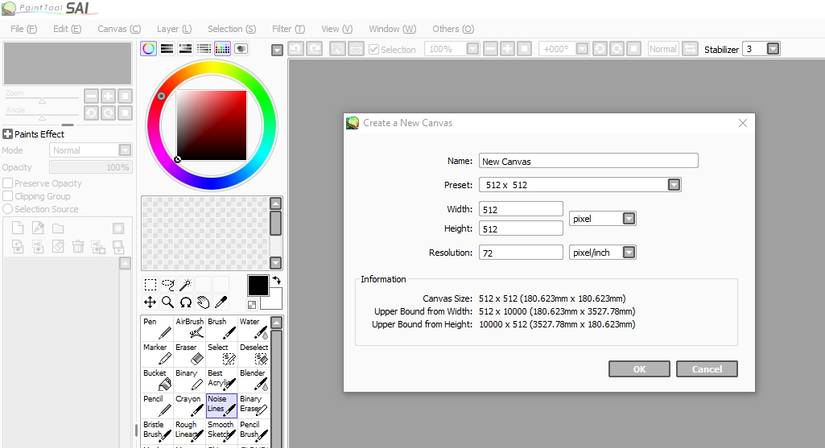 How to Get Started With PaintTool SAI