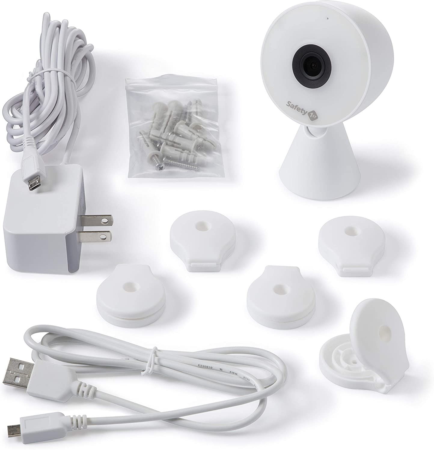 Safety 1st HD WiFi Streaming Baby Monitor box contents