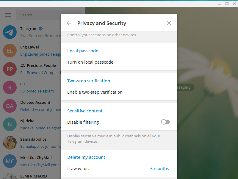 How to Enable Two-Step Verification in Telegram