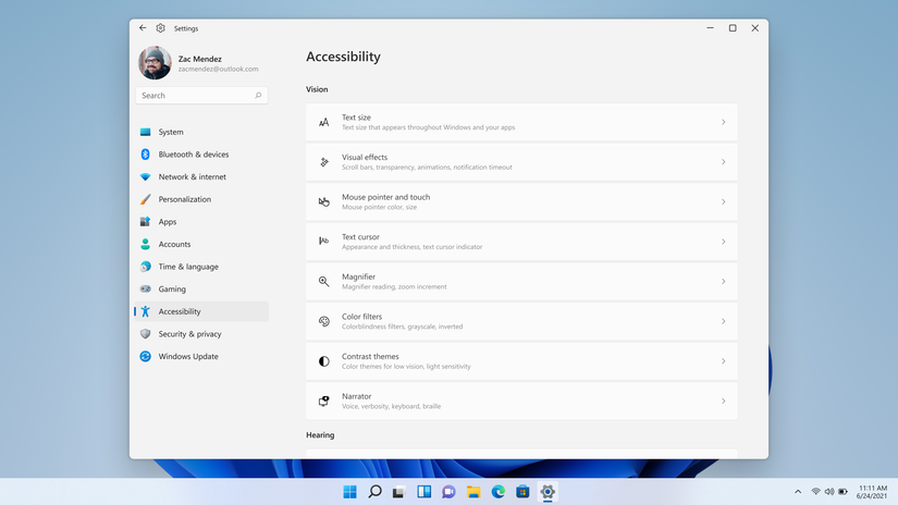 Microsoft Details Windows 11's Accessibility Features