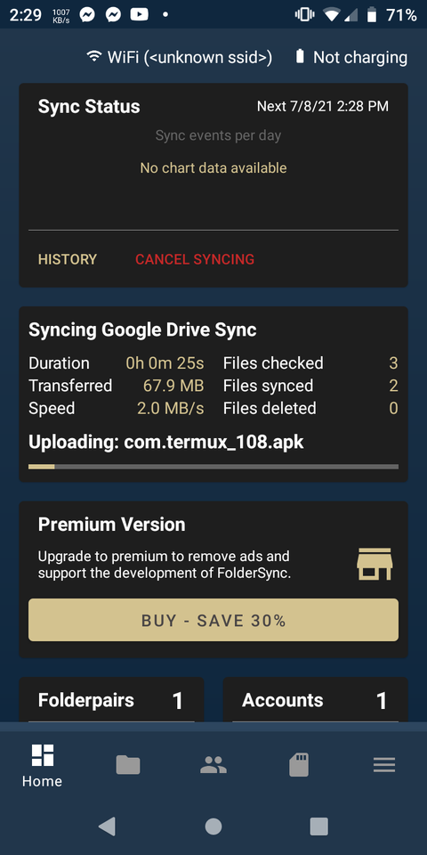 How to Sync Files From an Android Phone to Cloud Storage