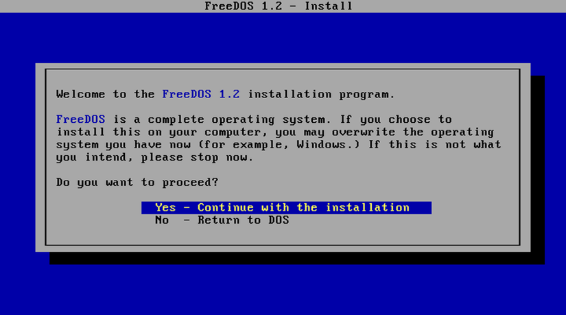 Relive the Golden Days With FreeDOS, an Open-Source MS-DOS Implementation