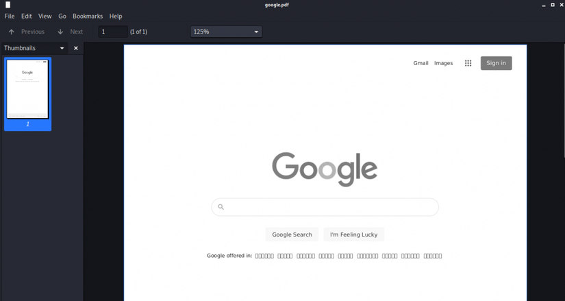 How to Convert a Web Page to a PDF File or Images in Linux