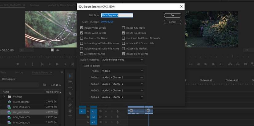 What Is an EDL? How to Export an EDL From Premiere Pro