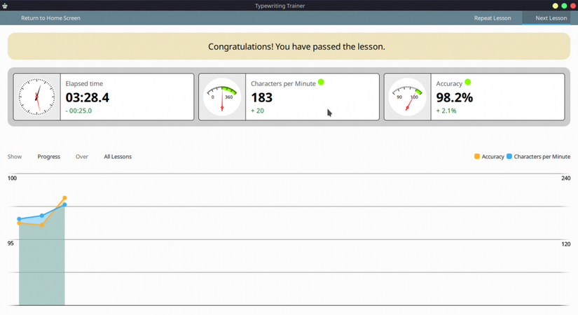 Master Touch Typing on Linux With KTouch