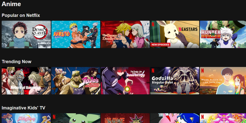 Netflix anime