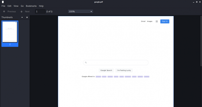 How to Convert a Web Page to a PDF File or Images in Linux