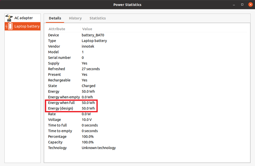 How to Check Your Laptop's Battery Health in Linux