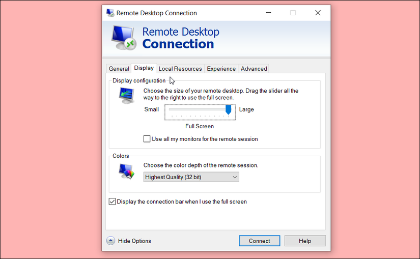 How to Set Up Microsoft's Remote Desktop Connection